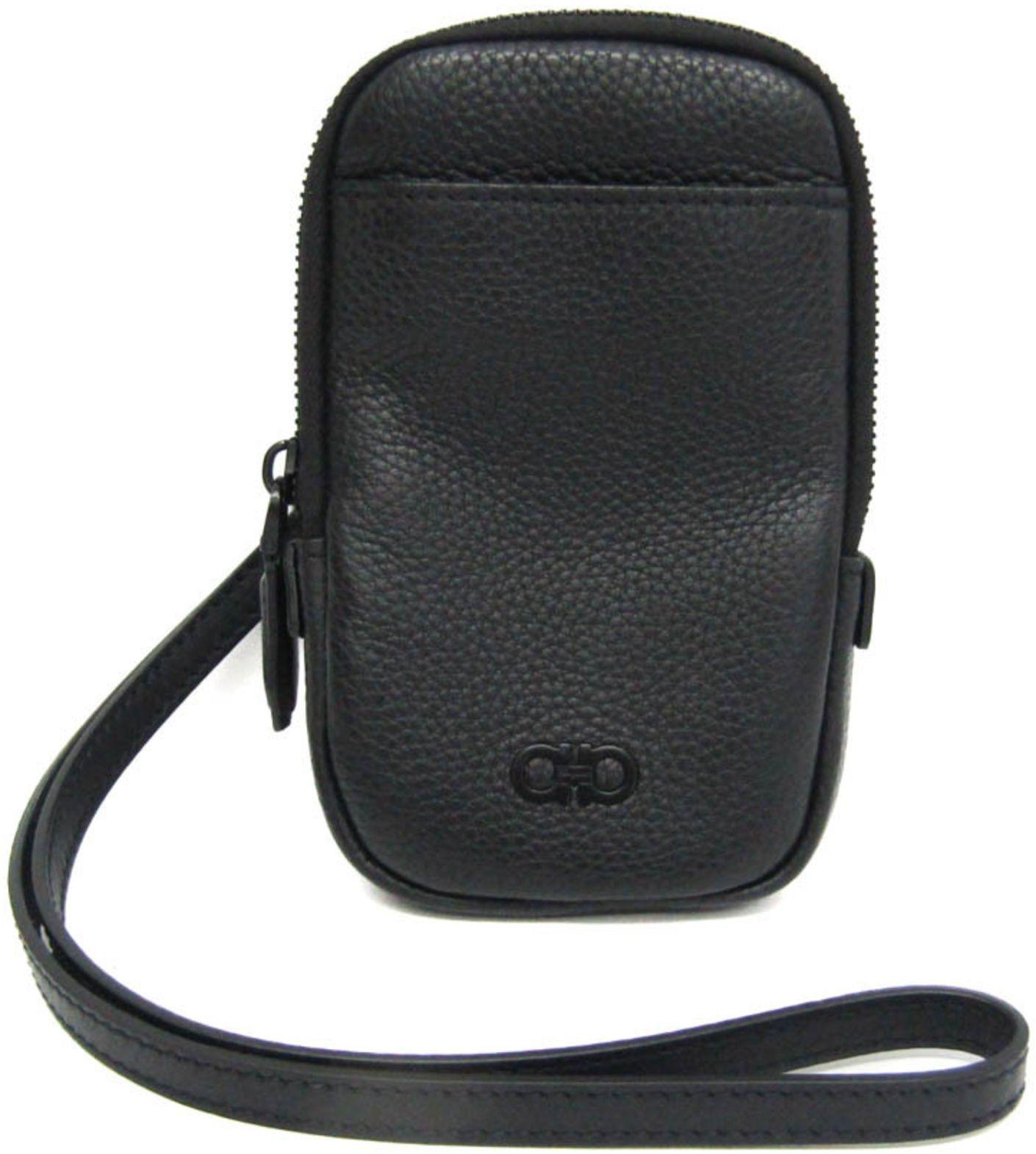 Salvatore Ferragamo Leather Pouch ricondizionato - Reebelo Italia