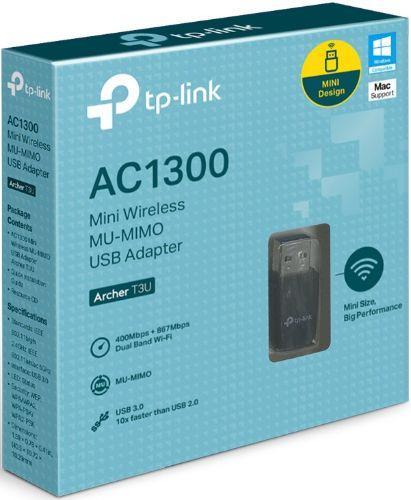 TP-Link (Archer T3U) AC1300 Mini Adattatore USB Wireless MU-MIMO ricondizionato - Reebelo Italia